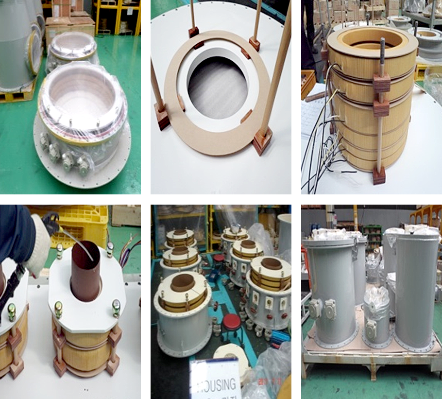 BCT작업(부싱변류기) 사진